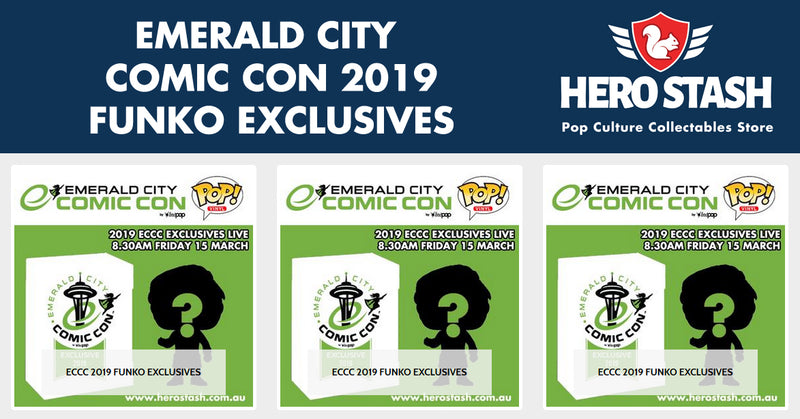 Emerald City Comic Con 2019 Funko Exclusives – Hero Stash