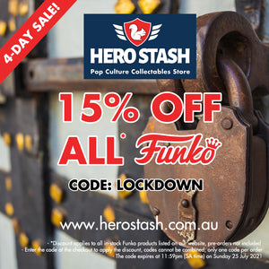 SA Lock Down July 2021 - 15% Off All Funko!