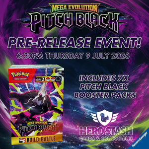 Pokémon TCG Organised Play: Pitch Black Pre-Release at Hero Stash