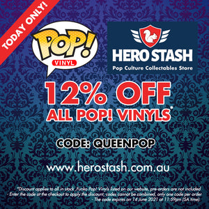 12% Off ALL Pop! Vinyls - Today Only
