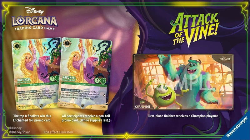 Disney Lorcana Organised Play - Attack of the Vine Set