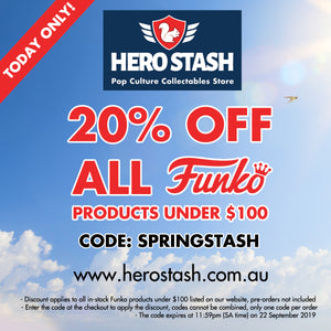 Spring Sale on all Funko Products under $100