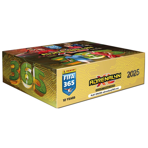 Soccer - FIFA 365 Adrenalyn XL 2025 Trading Cards - Sealed Booster Box Hero Stash Soccer - FIFA 365 Adrenalyn XL 2025 Trading Cards - Sealed Booster Box Hero Stash