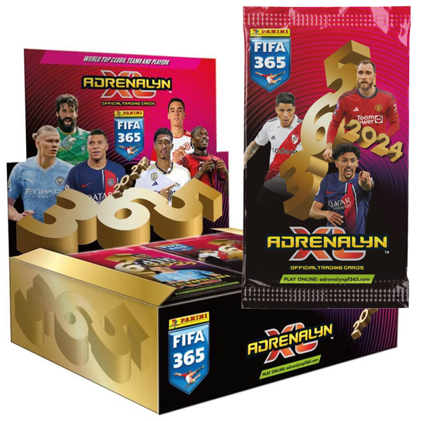 Soccer - FIFA 365 Adrenalyn XL 2024 Trading Cards - Booster Pack Hero Stash Soccer - FIFA 365 Adrenalyn XL 2024 Trading Cards - Booster Pack Hero Stash