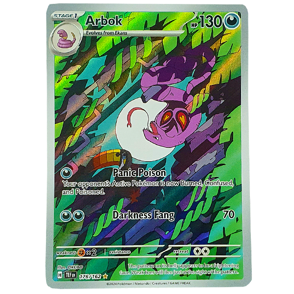 POKÉMON TCG - Arbok Illustration Rare - 176/162