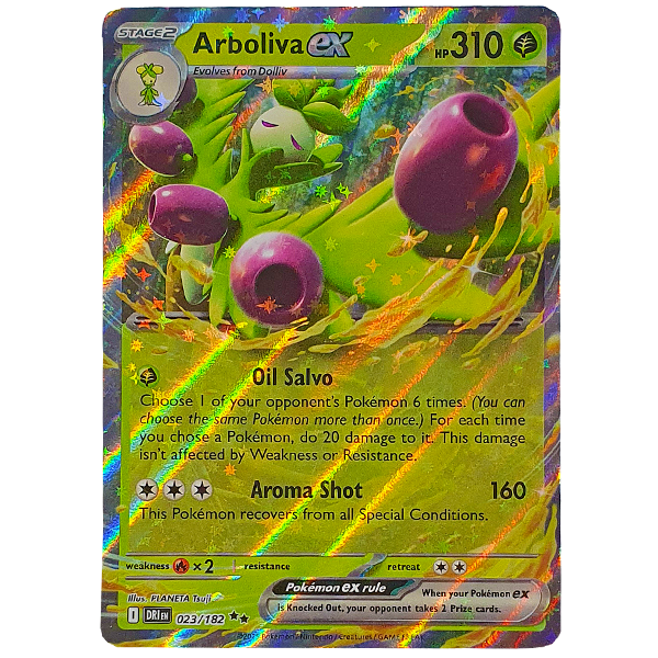 POKÉMON TCG - Arboliva ex Ultra Rare - 023/182