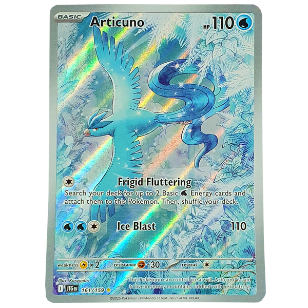 POKÉMON TCG - Articuno Illustration Rare - 161/159
