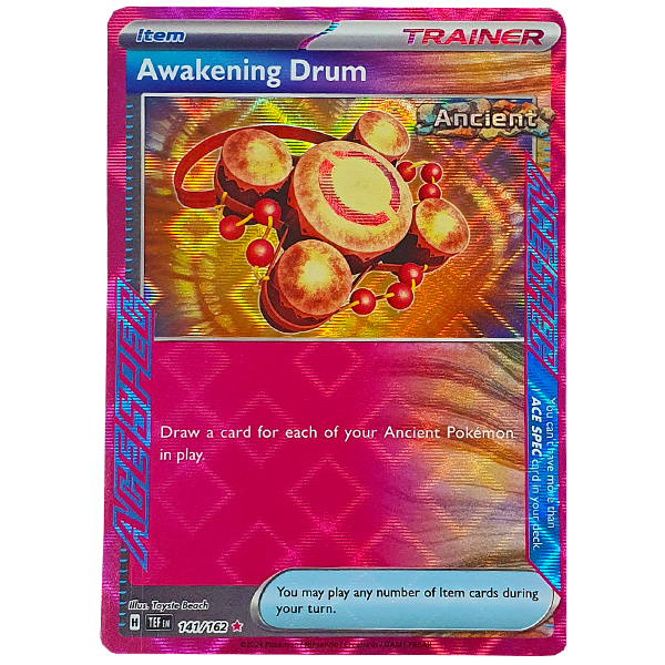 POKÉMON TCG - Awakening Drum Ace Rare - 141/162