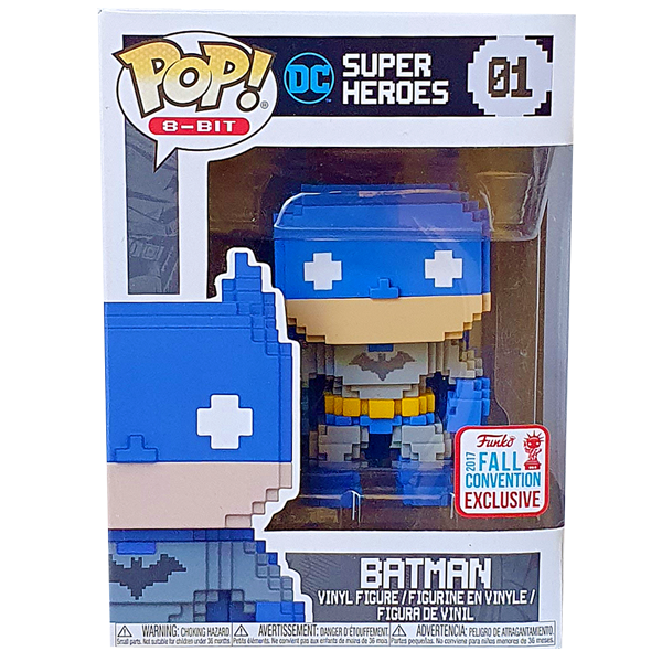 DC Super Heroes - Batman 8-Bit NYCC 2017 Exclusive Pop! Vinyl Figure