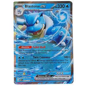 POKÉMON TCG - Blastoise EX Ultra Rare - 009/165