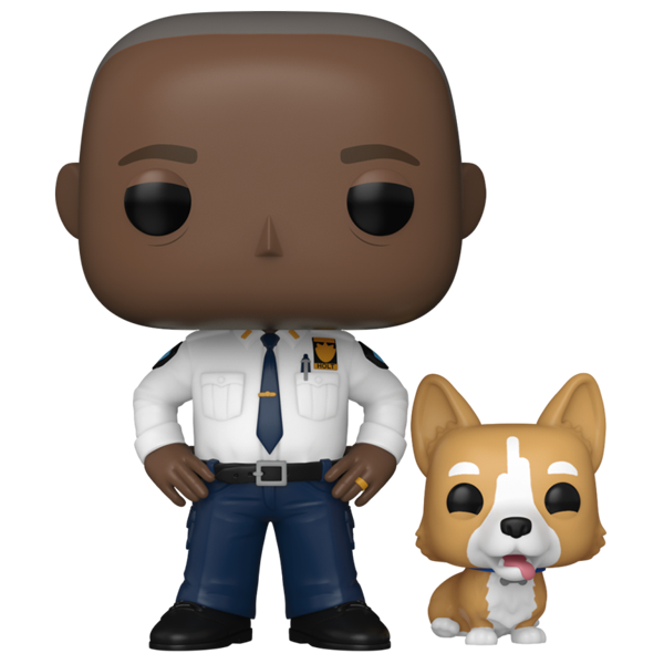 Brooklyn Nine-Nine - Captain Ray Holt with Cheddar Pop! Vinyl Figure