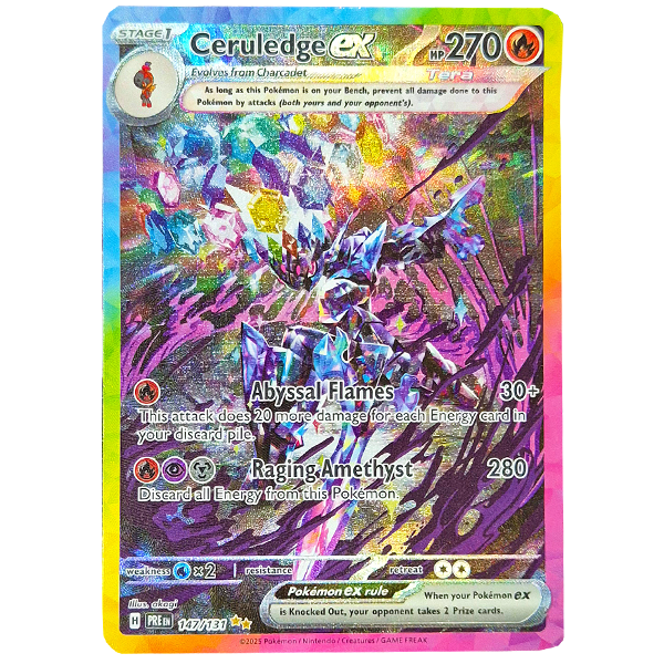 POKÉMON TCG - Ceruledge EX Special Illustration Rare - 147/131