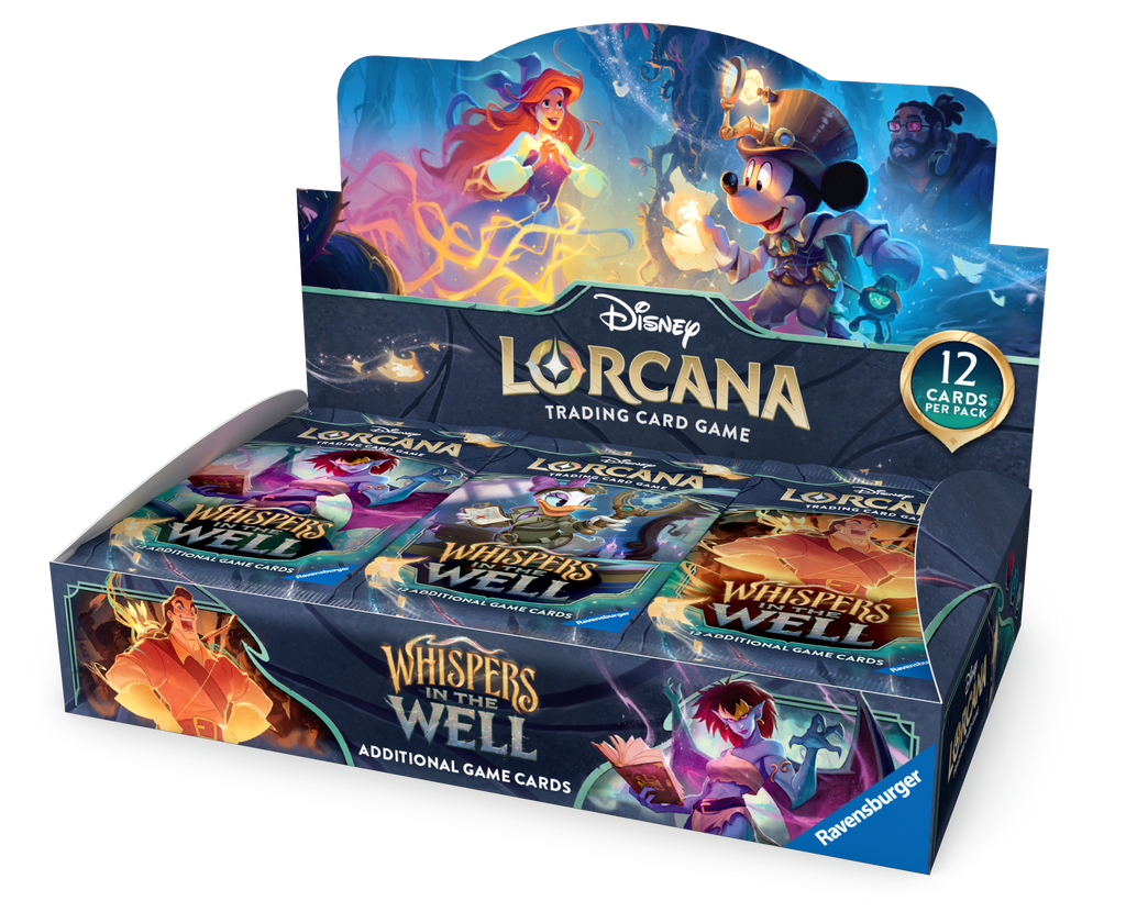 PRE-ORDER - Disney Lorcana TCG - Whispers in the Well - Sealed Booster Box - PRE-ORDER