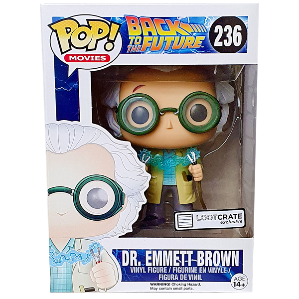 Back to the Future - Dr. Emmett Brown Lootcrate Exclusive Pop! Vinyl Figure