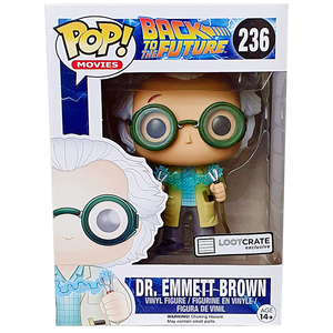 Back to the Future - Dr. Emmett Brown Lootcrate Exclusive Pop! Vinyl Figure