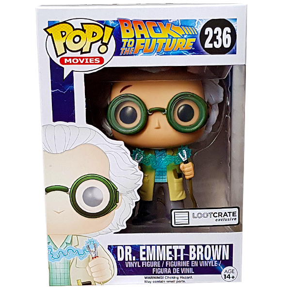 Back to the Future - Dr. Emmett Brown Lootcrate Exclusive Pop! Vinyl Figure