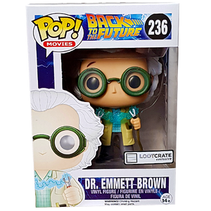 Back to the Future - Dr. Emmett Brown Lootcrate Exclusive Pop! Vinyl Figure