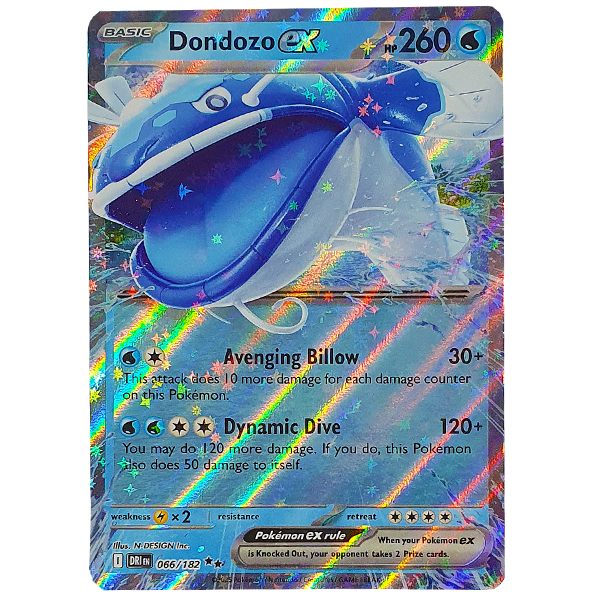 POKÉMON TCG - Dondozo ex Ultra Rare - 066/182