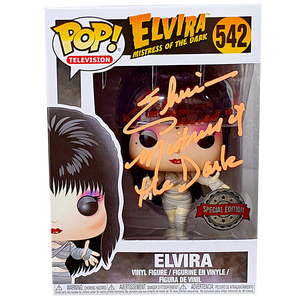 Elvira Mistress of the Dark - Elvira (Mummy) (with Autograph) Pop! Vinyl Figure