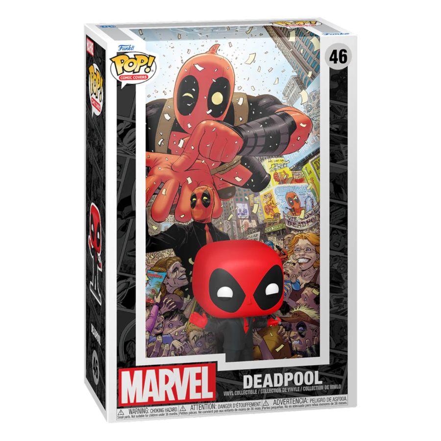 PRE-ORDER Marvel - Deadpool: World's Greatest Comic #1 Pop! Comic Covers with Case - PRE-ORDER