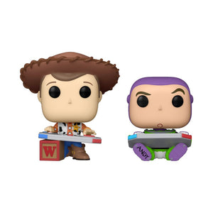 PRE-ORDER Toy Story - Woody & Buzz Lightyear Gaming C2E2 2024 Exclusive Pop! Vinyl Figure 2-Pack - PRE-ORDER