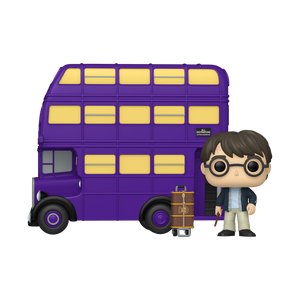 PRE-ORDER Harry Potter - Harry Potter with Knight Bus Pop! Rides Vinyl Figure - PRE-ORDER