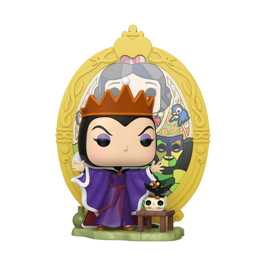 PRE-ORDER Snow White and the Seven Dwarfs - Evil Queen (Stained Glass) Pop! Deluxe Vinyl Figure - PRE-ORDER