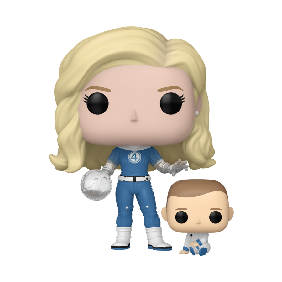 PRE-ORDER The Fantastic Four: First Steps (2025) - Invisible Woman & Franklin Pop! Vinyl Figure - PRE-ORDER