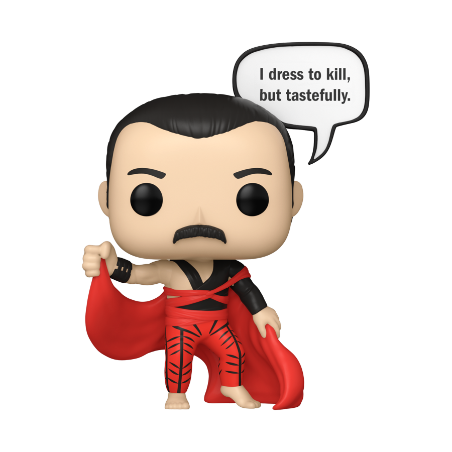 PRE-ORDER Queen - Freddie Mercury Pop! Sayings Vinyl Figure - PRE-ORDER
