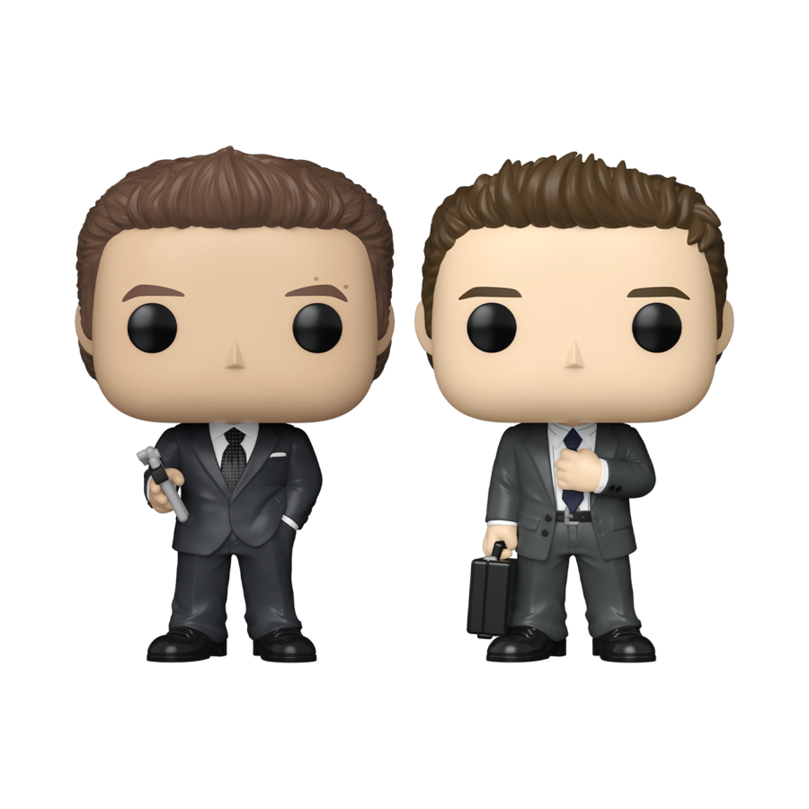 PRE-ORDER Suits - Harvey Specter & Michael Ross Pop! Vinyl Figure 2-Pack - PRE-ORDER