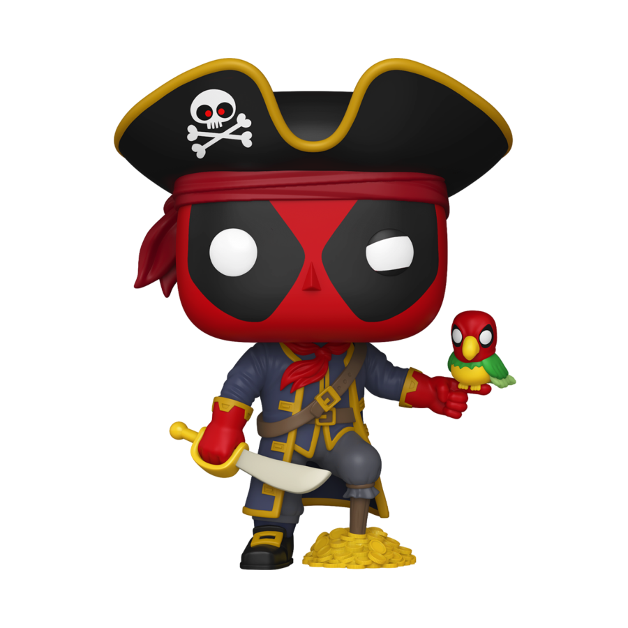 PRE-ORDER Deadpool: Literary Classics - Deadpool as Long John Silver Pop! Vinyl Figure - PRE-ORDER