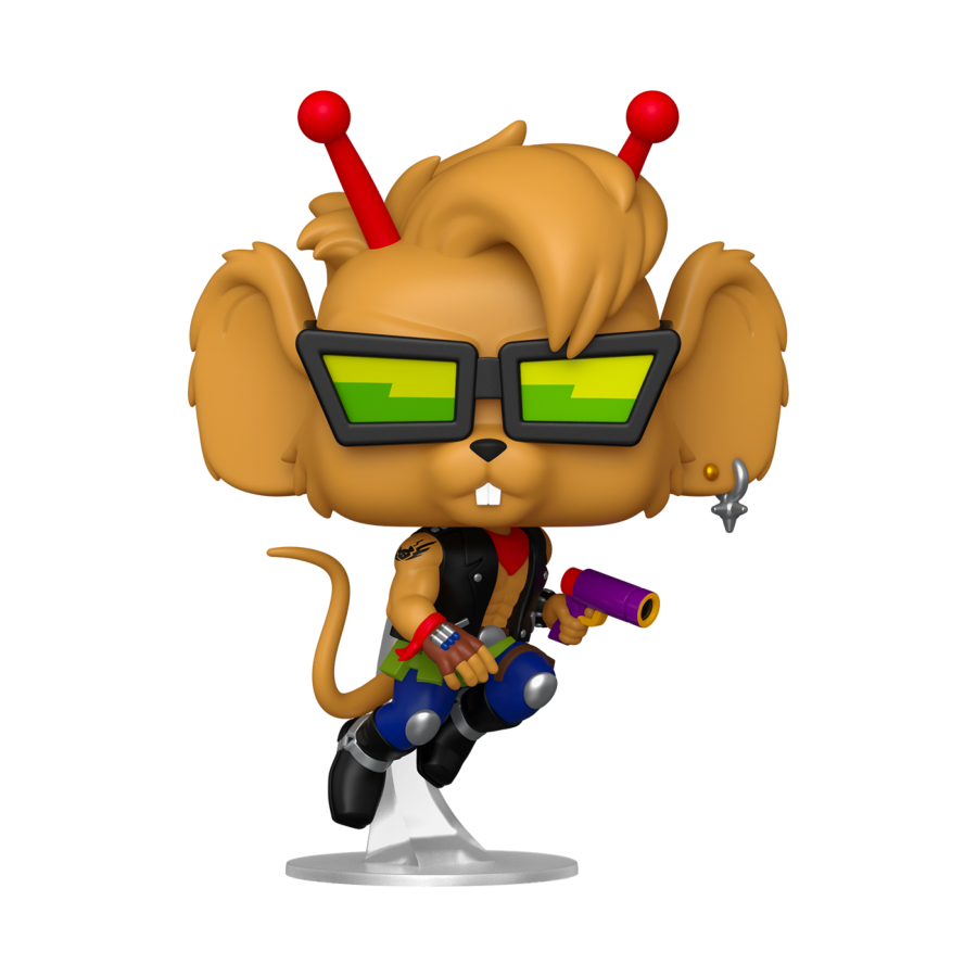 PRE-ORDER Biker Mice from Mars - Throttle Pop! Vinyl Figure - PRE-ORDER