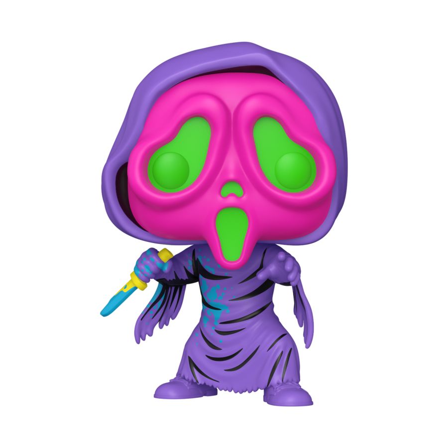 PRE-ORDER Scream - Ghost Face Blacklight Exclusive Pop! Vinyl Figure - PRE-ORDER