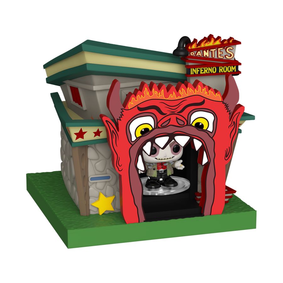 PRE-ORDER Beetlejuice - Beetlejuice & Dante's Inferno Room Bitty Pop! Town Vinyl Figure - PRE-ORDER