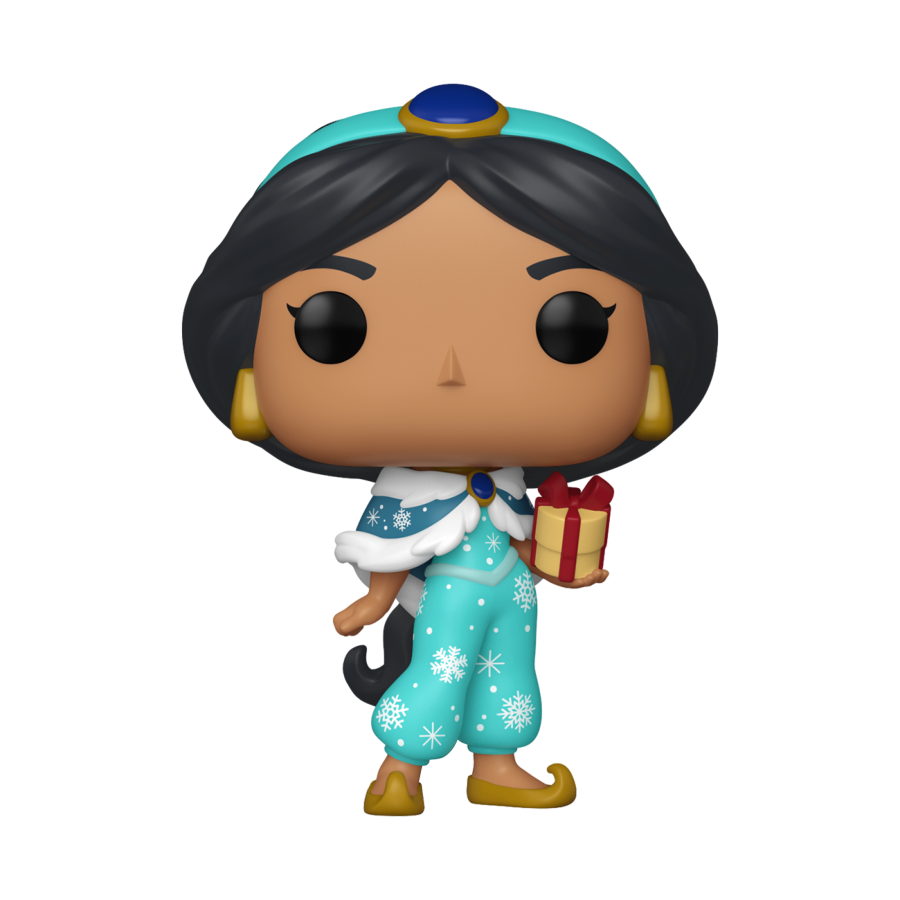 PRE-ORDER Disney: Princess - Jasmine (Holiday) Pop! Vinyl Figure - PRE-ORDER