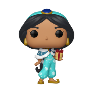 PRE-ORDER Disney: Princess - Jasmine (Holiday) Pop! Vinyl Figure - PRE-ORDER