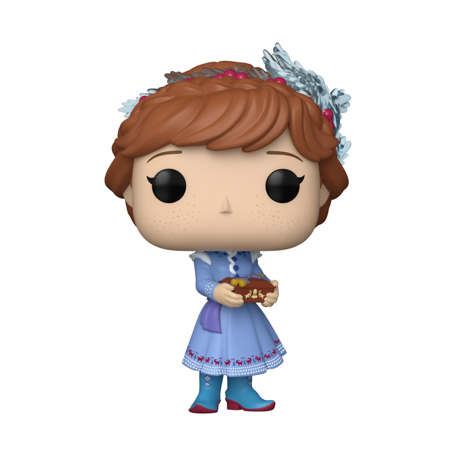 PRE-ORDER Disney: Princess - Anna (Holiday) Pop! Vinyl Figure - PRE-ORDER