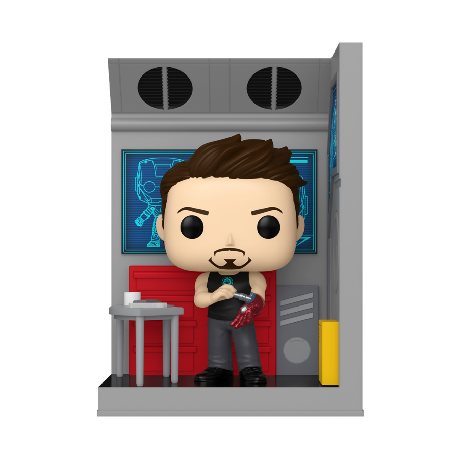 PRE-ORDER Iron Man - Tony Stark in His Workshop Pop! Nook Vinyl Figure - PRE-ORDER