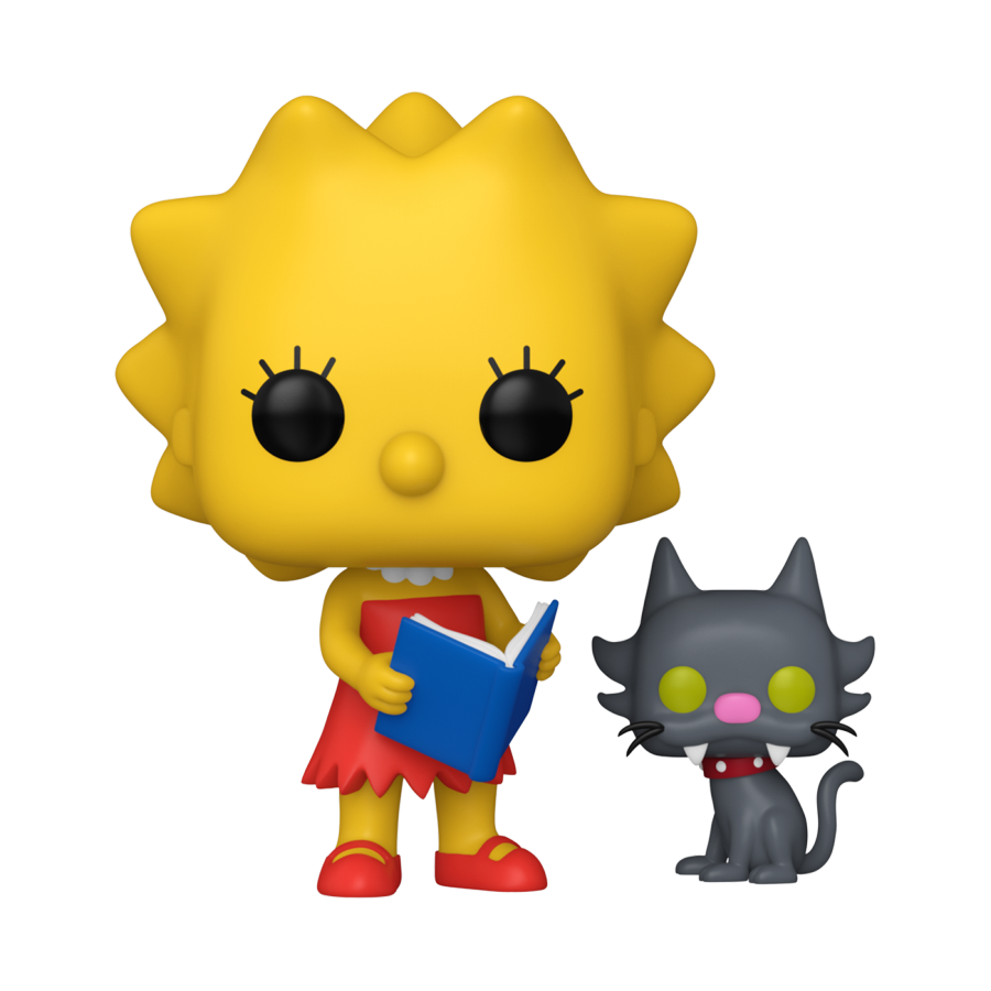 PRE-ORDER The Simpsons - Lisa with Snowball Pop! Vinyl Figure - PRE-ORDER