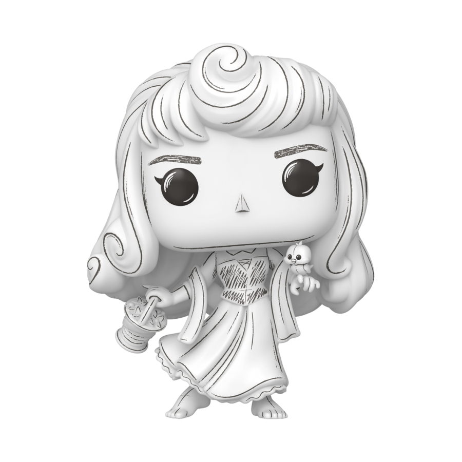 PRE-ORDER Disney: Sketched - Aurora Pop! Vinyl Figure - PRE-ORDER