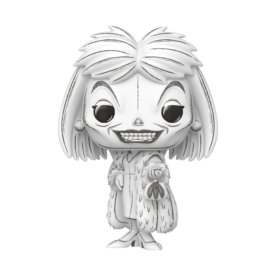 PRE-ORDER Disney: Sketched - Cruella De Vil Pop! Vinyl Figure - PRE-ORDER