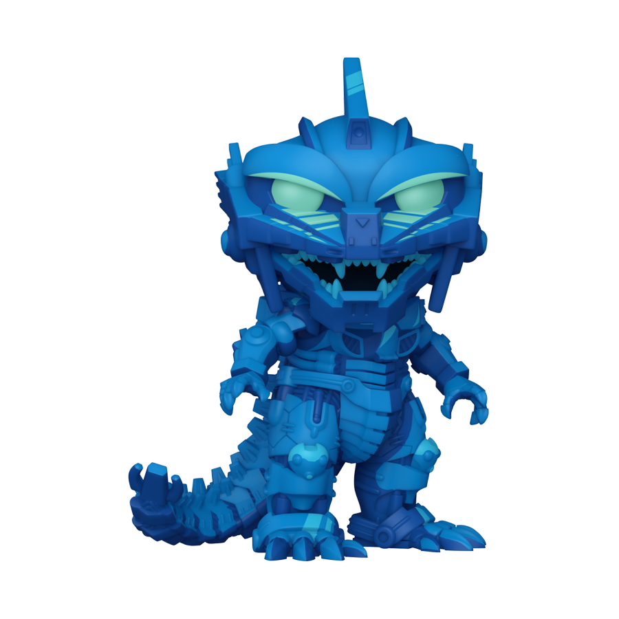 PRE-ORDER Godzilla: Retro Futurism - Mechagodzilla (Blue) Pop! Premium Vinyl Figure - PRE-ORDER