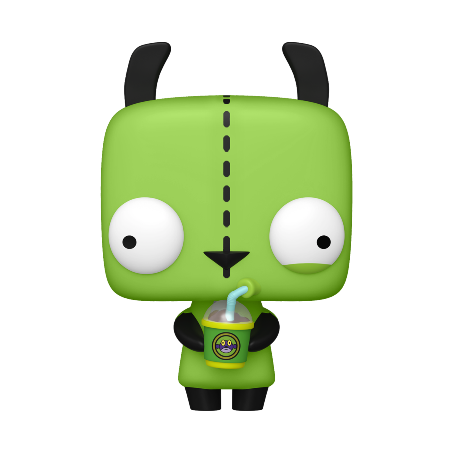 PRE-ORDER Invader Zim - GIR (with Drink) Pop! Vinyl Figure - PRE-ORDER