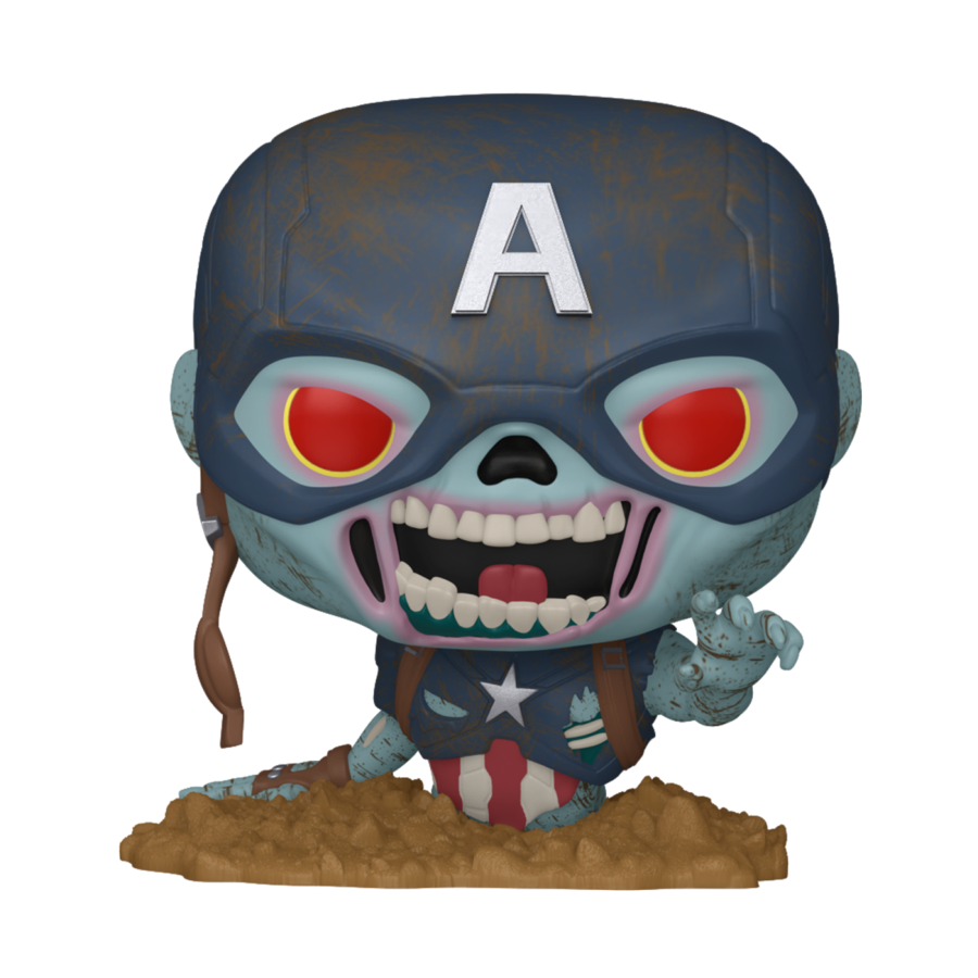 PRE-ORDER Marvel: Zombies - Zombie Captain America Pop! Vinyl Figure - PRE-ORDER