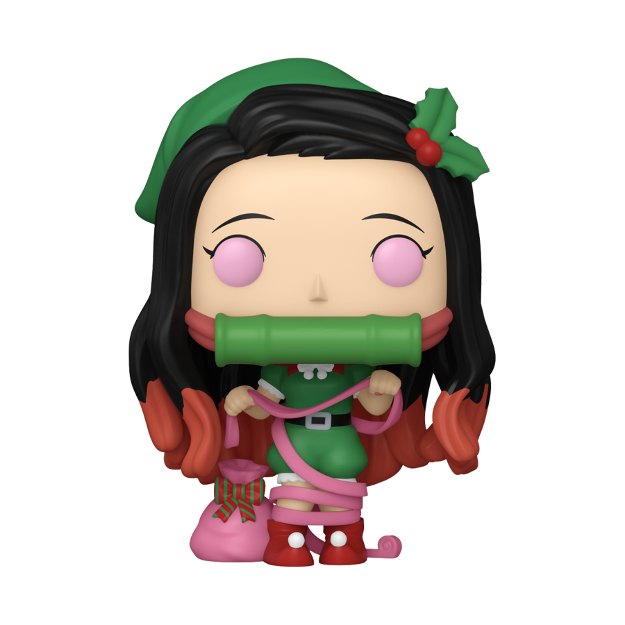 PRE-ORDER Demon Slayer - Nezuko Kamado (Holiday) Pop! Vinyl Figure - PRE-ORDER