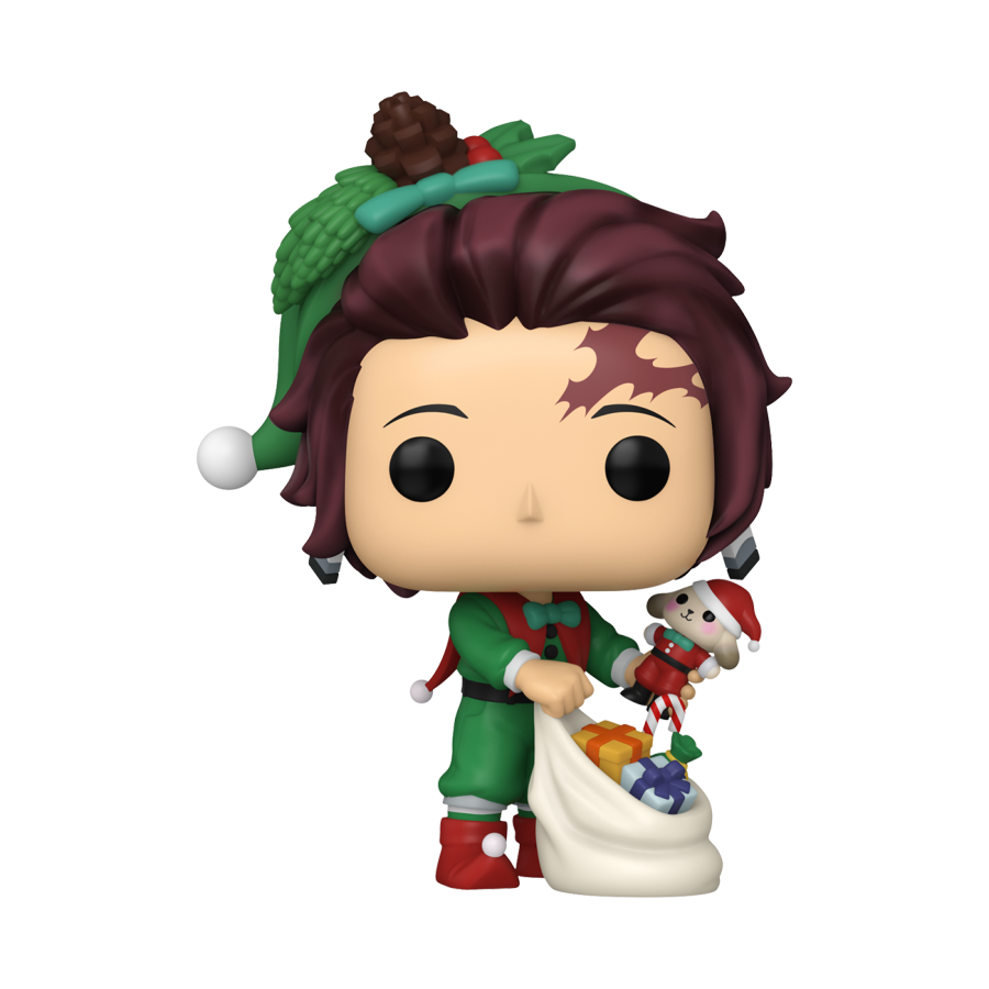 PRE-ORDER Demon Slayer - Tanjiro Kamado (Holiday) Pop! Vinyl Figure - PRE-ORDER