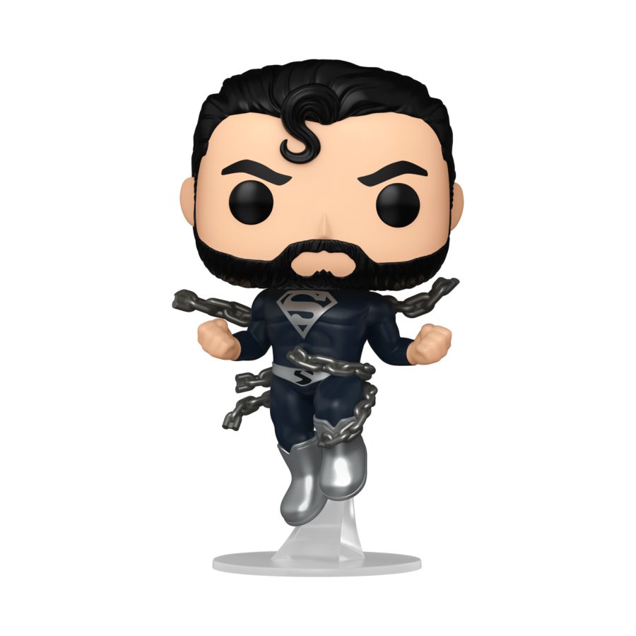 PRE-ORDER DC Comics - Superman (Black Suit) Exclusive Pop! Vinyl Figure - PRE-ORDER