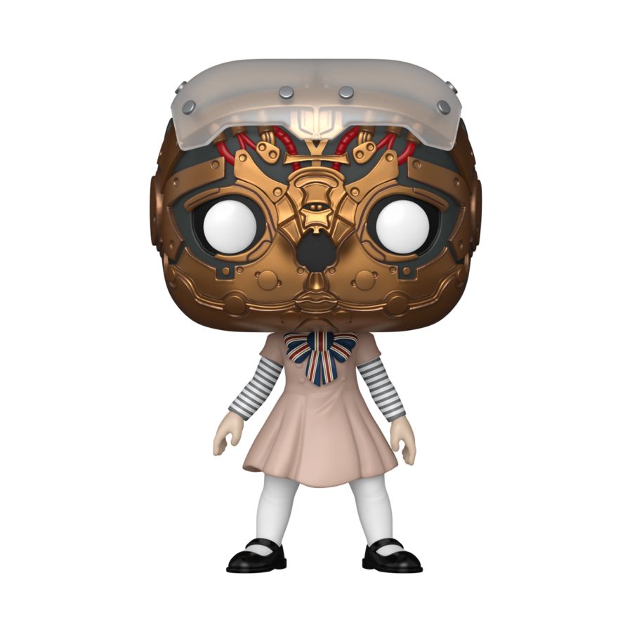 PRE-ORDER M3GAN - M3GAN Robot Face Exposed Metallic Exclusive Pop! Vinyl Figure - PRE-ORDER