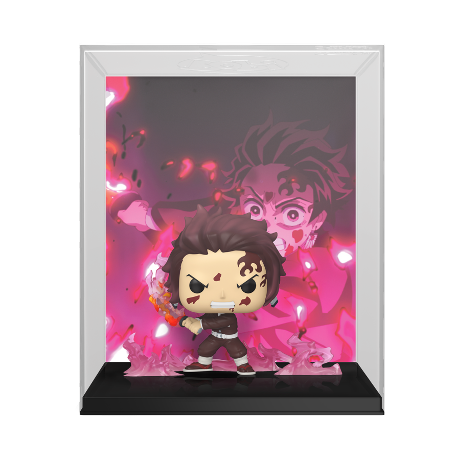 PRE-ORDER Demon Slayer - Tanjiro Kamado Pop! Covers with Case - PRE-ORDER