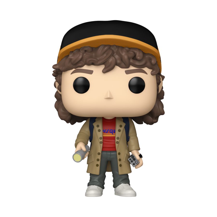 PRE-ORDER Stranger Things (Season 5) - Dustin Henderson (with Flashlight) Exclusive Pop! Vinyl Figure - PRE-ORDER